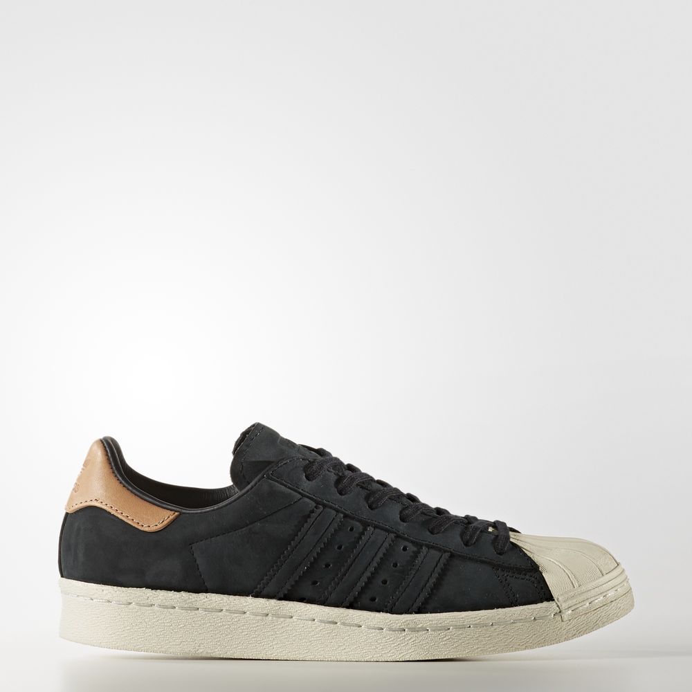 Adidas Superstar 80s - Originals γυναικεια - Μαυρα/Ασπρα,Μέγεθος: EU 36 – 54 2/3 (998QBCOR)